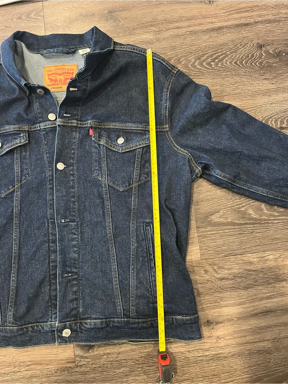 Levi's Indigo Blue Denim Jacket - Classic Trucker Style